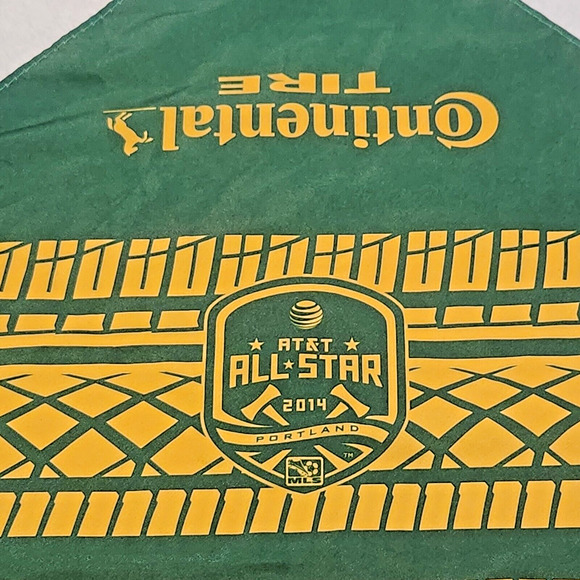 2014 MLS All-Stars Portland Timbers Soccer Continental Bandanna Handkerchief - Picture 2 of 4